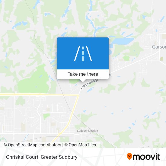 Chriskal Court map