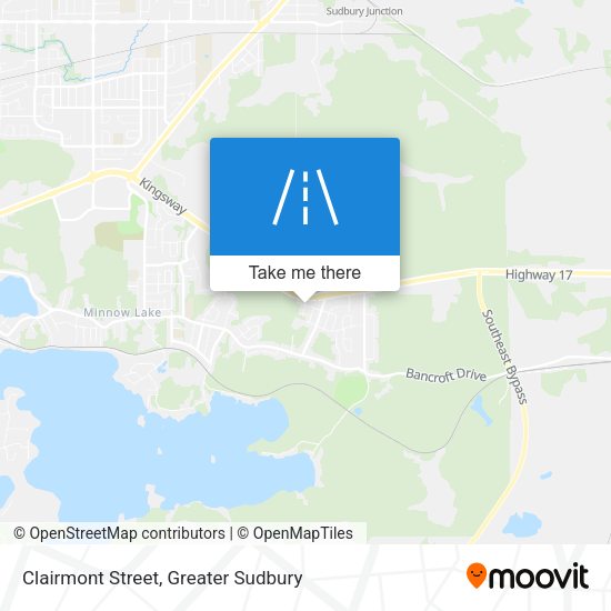 Clairmont Street map