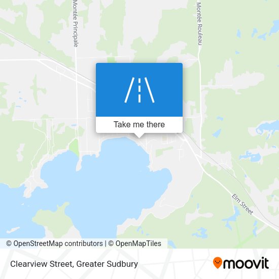 Clearview Street map