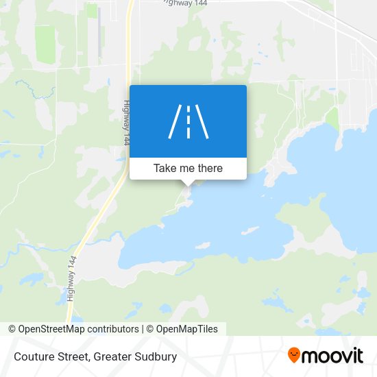 Couture Street map