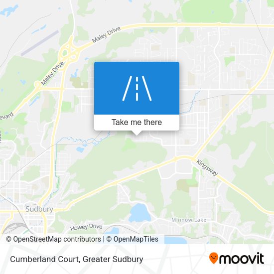 Cumberland Court map