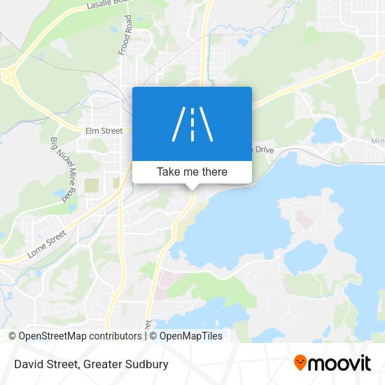David Street map