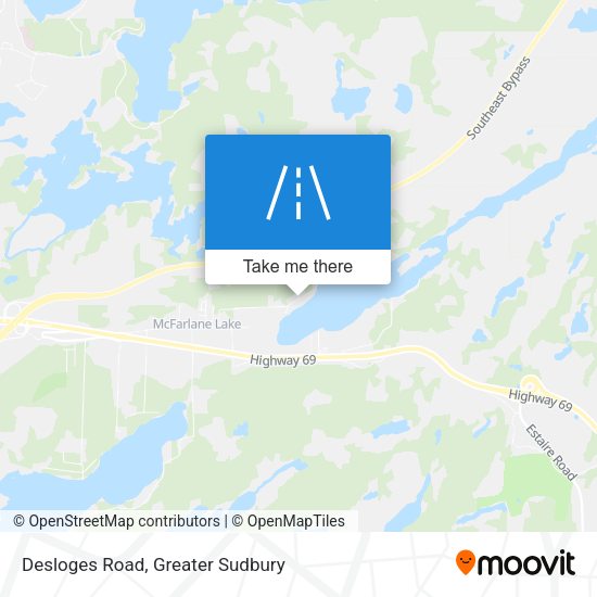 Desloges Road plan