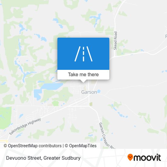 Devuono Street plan
