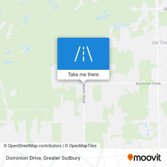 Dominion Drive map