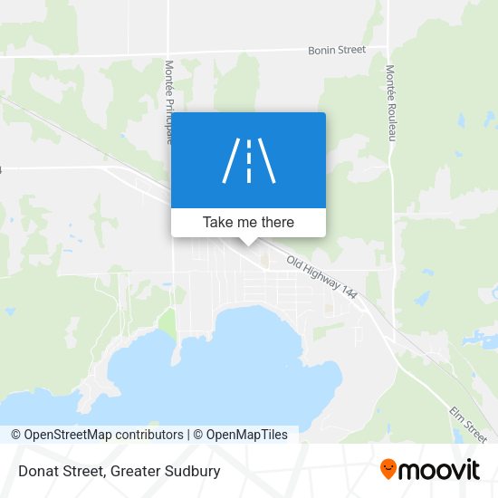 Donat Street map