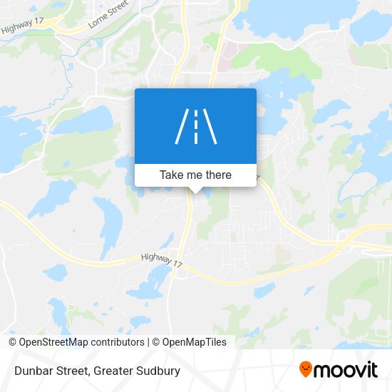 Dunbar Street map