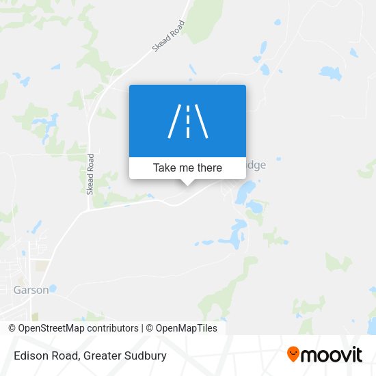 Edison Road plan