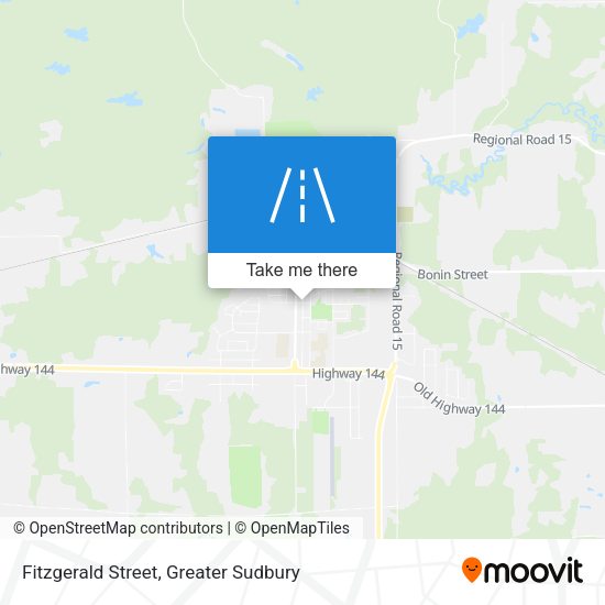 Fitzgerald Street plan