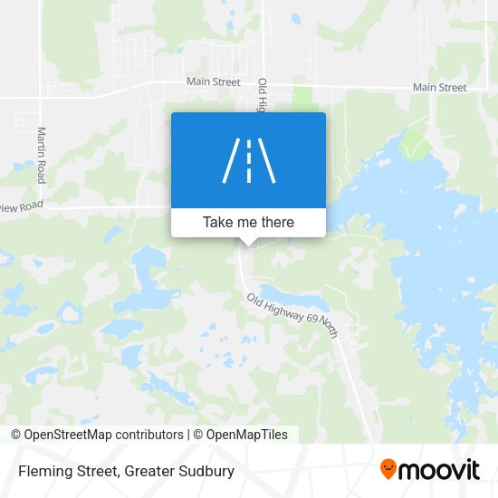 Fleming Street map