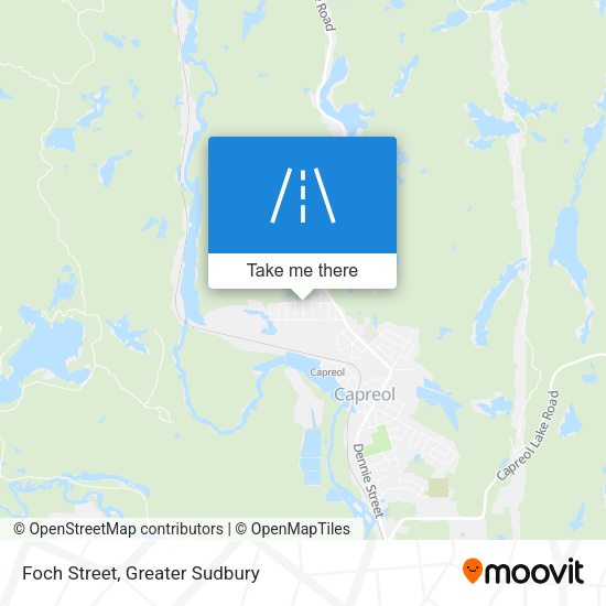 Foch Street map