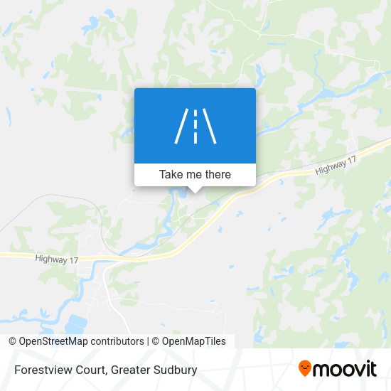 Forestview Court map