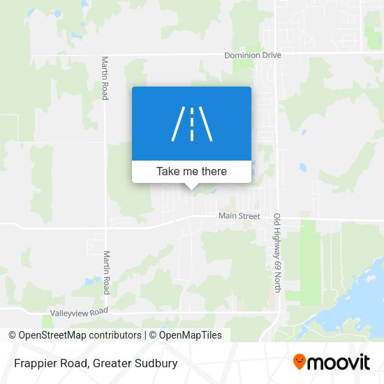 Frappier Road plan