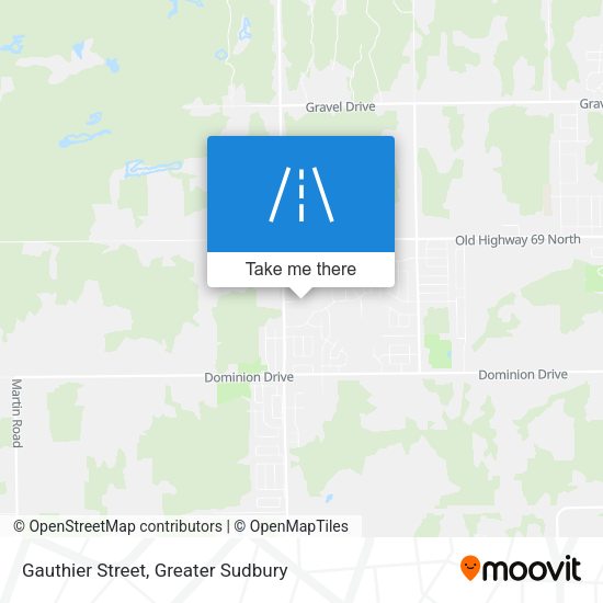 Gauthier Street map