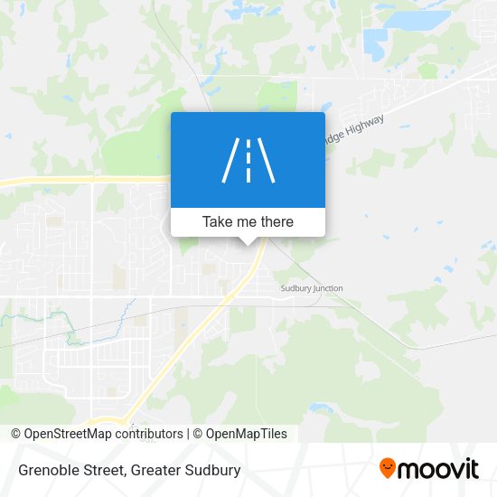 Grenoble Street map
