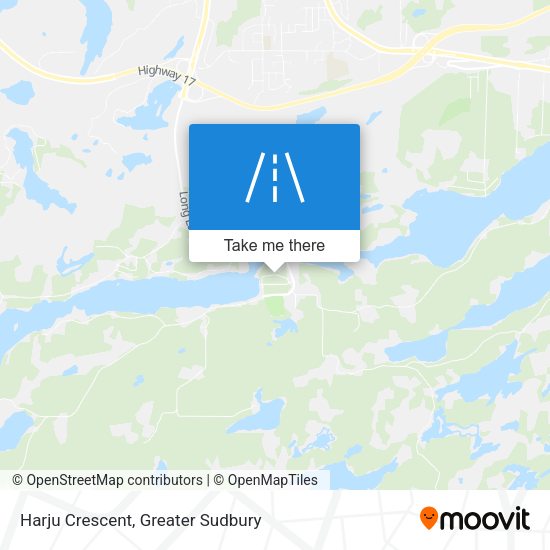 Harju Crescent map