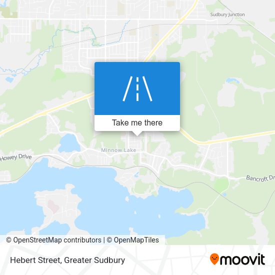Hebert Street map