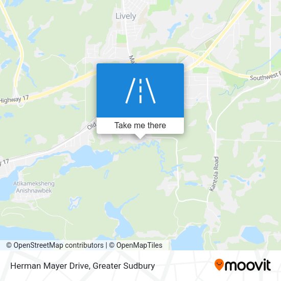 Herman Mayer Drive map