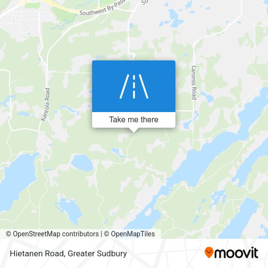Hietanen Road plan