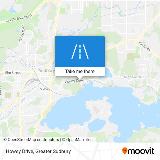 Howey Drive map