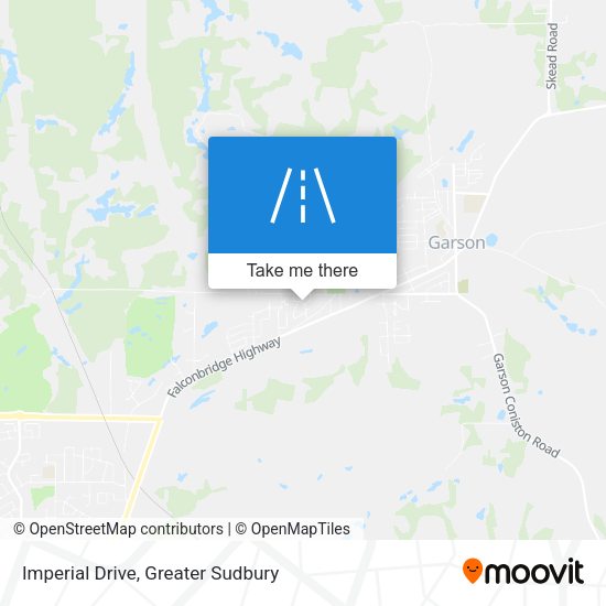 Imperial Drive map