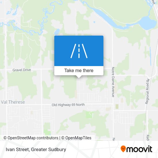 Ivan Street map