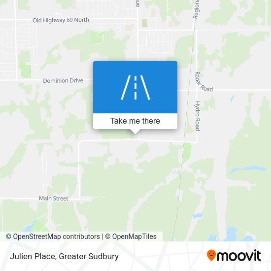 Julien Place map