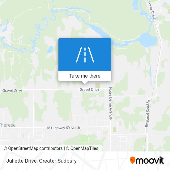 Juliette Drive map