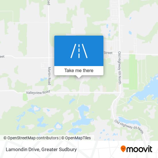 Lamondin Drive map