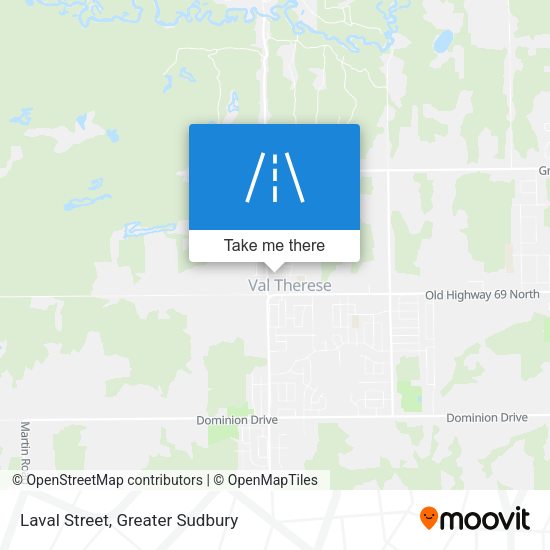 Laval Street plan