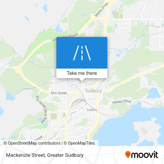 Mackenzie Street map