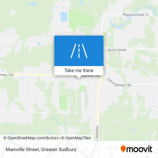 Mainville Street map