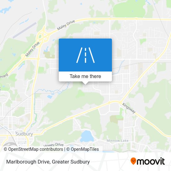 Marlborough Drive plan