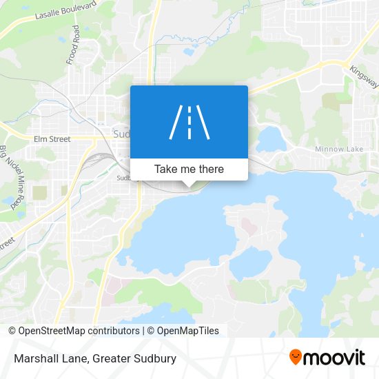Marshall Lane map