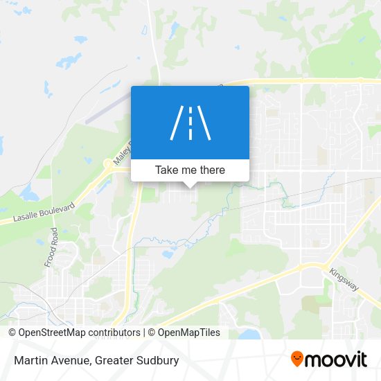 Martin Avenue plan