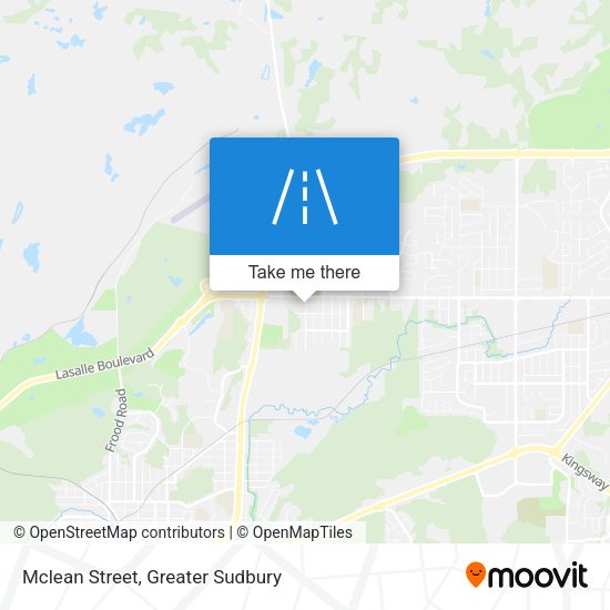 Mclean Street map