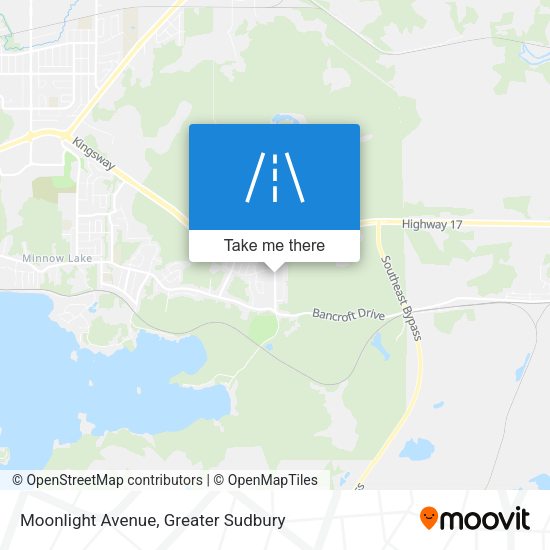 Moonlight Avenue map