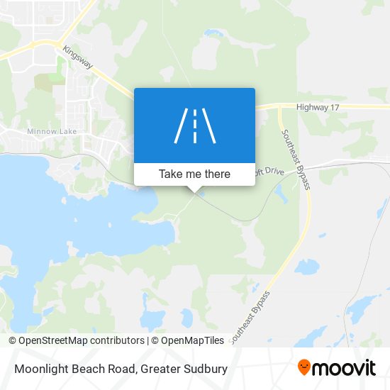 Moonlight Beach Road plan