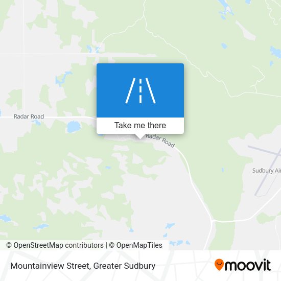 Mountainview Street map