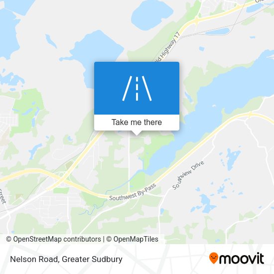 Nelson Road map