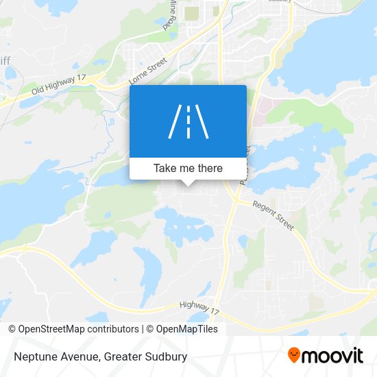 Neptune Avenue map