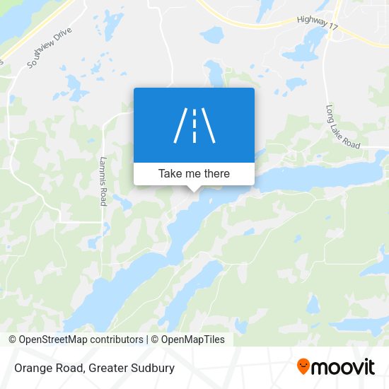 Orange Road map
