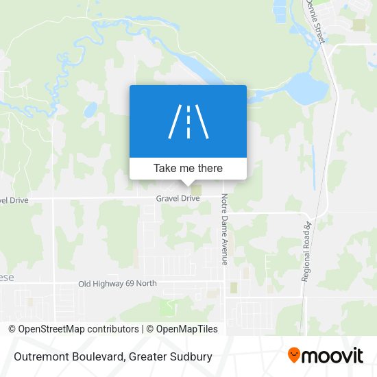 Outremont Boulevard plan