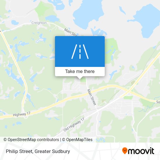 Philip Street map