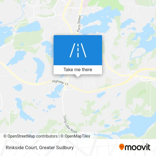 Rinkside Court map