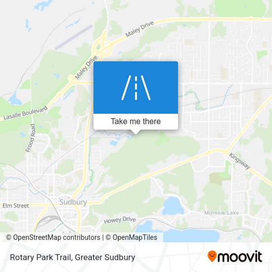 Rotary Park Trail map