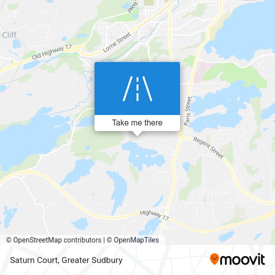 Saturn Court map