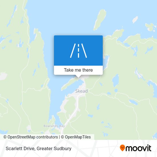 Scarlett Drive map
