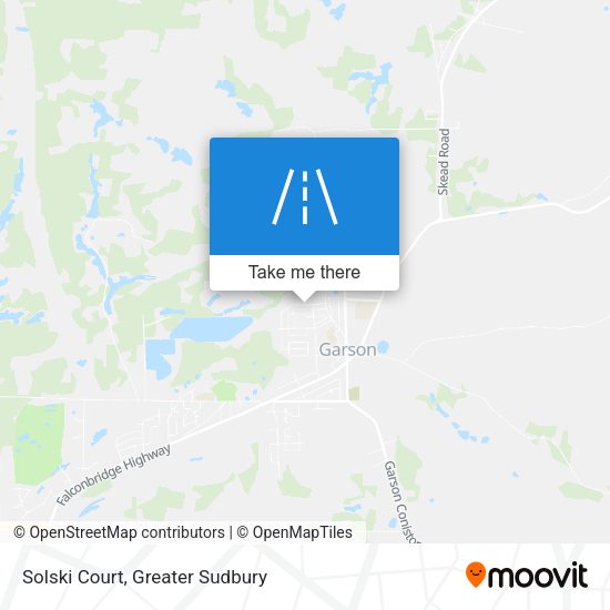 Solski Court map