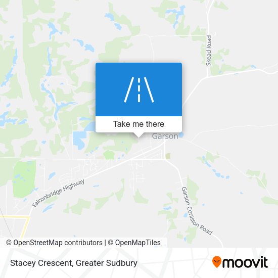 Stacey Crescent map